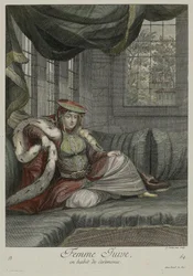 Femme juive en habit de cérémonie